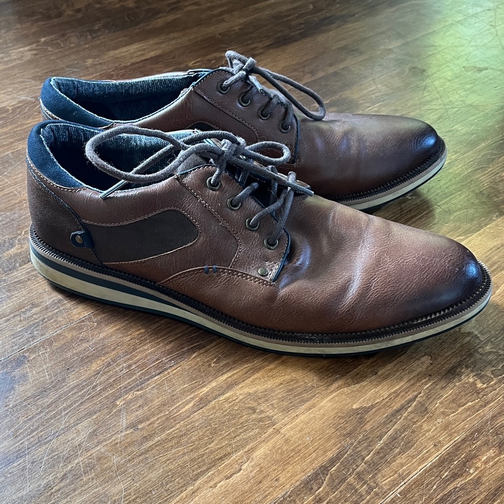 Sonoma Freer Men’s Cushioned Footbed Dress
Shoes Cognac Brown